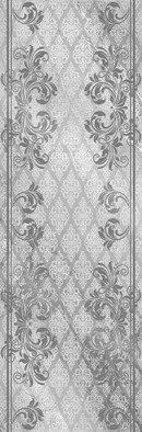 Декор 775 Eclipse Gray 29,5х89,5 Eurotile Ceramica глянцевый керамический
