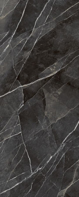 Керамогранит Calacatta Black Lucidato Starlit 5 120x300 Laminam Diamond полированный универсальная плитка