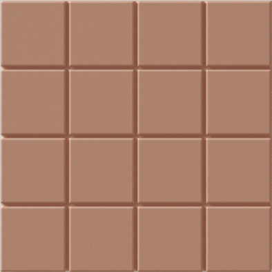 Керамогранит Raster Grid S Mud 15x15 Wow матовый универсальный 131366