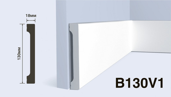 Плинтус Hiwood B130V1 фото Плинтус Hiwood B130V1