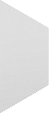 Керамогранит Trapezium Floor R9 Ice White Matt 9,8x23 напольный глазурованный, матовый
