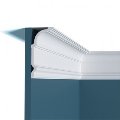 Карниз P192 Перфект Плюс полиуретан 2000х145х58 мм