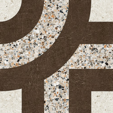 Керамогранит Spin Tropic Choco Matt 40х40 Gresant Artstone Infinia Collection матовый напольная плитка ITL84711