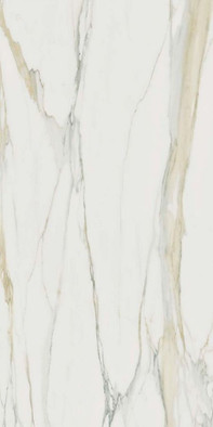 Керамогранит I Classici Calacatta Gold 6 mm Glossy 160x320 (750673) REX Ceramiche глазурованный, глянцевый универсальный