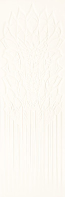 Настенная плитка Cold Crown White Sciana Struktura Rekt. 39,8x119,8 g1 Paradyz Ceramika Cold Princess матовая, рельефная (структурированная) керамическая SSR-0,4X1,2-1-COLD.WH