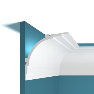 Карниз P100 Перфект Плюс полиуретан 2000х130х130 мм