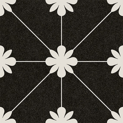 Керамогранит Tuban Antracita Vives 20х20 антискользящий (grip), матовый универсальный 32911