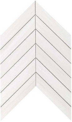Декор Marvel Bianco Dolomite Chevron Wall керамический