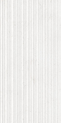 Настенная плитка Numen White Wall Dec SP 60х120x1,2 см Museum by Peronda матовая, рельефная (структурированная) керамическая А007456