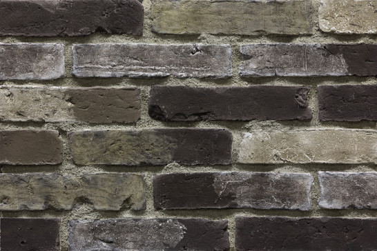 Настенная плитка Рядовой элемент Кирпич Мирский в стиле Лофт 15.35.Р (02), шов 12, Коричнево-Фиолетовый 5.8х26.5 Феодал рельефная (структурированная) 00000040031