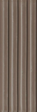 Настенная плитка Gare Taupe Brillo 10х30.5 Cifre глянцевая, рельефная (структурированная) керамическая CFR000082