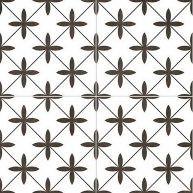 Напольная плитка Chic Poole White 45x45 матовая керамическая