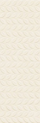Настенная плитка RA6L Vida Struttura Foglia 3D Beige Rett 30x90 Marazzi Ragno матовая керамическая УТ-00027987