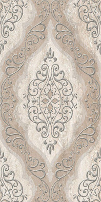 Декор Azori Ascoli Grey Classico 31,5х63, матовая керамический