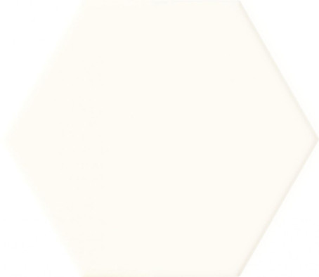 Настенная плитка W- Burano White Hex-11x12,5 матовая керамическая