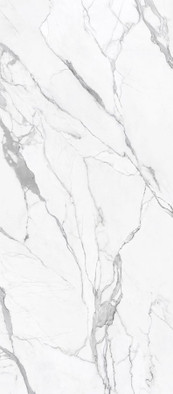 Керамогранит Statuario Reale Lapp Rett 120х280 Ava Ceramica лаппатированный (полуполированный) универсальная плитка 163017
