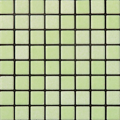Мозаика Anthologhia Gladiolo керамика 30х30 см Appiani полуглянцевая чип 25х25 мм, зеленый MOS 7028
