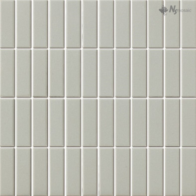 Мозаика PA-556 керамика матовая антислип 29.6х30 см NSmosaic Porcelain Series чип 23х73 мм, серый