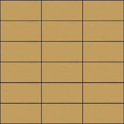 Мозаика Seta Giallarancio керамика 30х30 см Appiani матовая чип 50х100 мм, желтый SET 2012