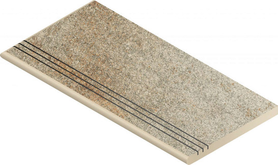 Ступень Нордика Роуп Закругленная Грип 30x60 Правая керамогранит антискользящая (grip) 620040000168