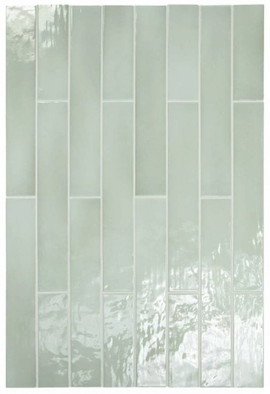 Настенная плитка Manacor Mint 6.5x40 глянцевая керамическая фото Настенная плитка Manacor Mint 6.5x40 глянцевая керамическая