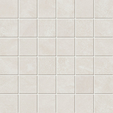 Мозаика Rinascente Resin White Mosaic керамогранит 30х30 см Atlas Concorde матовая, бежевый, белый 610110001199
