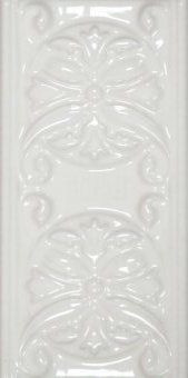 Бордюр Cevica Plus Classic 10 White Zinc 7.5х15