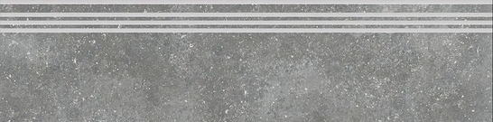 Ступень фронтальная Gloria Grey SR 30x120 керамогранит структурированная Idalgo KB-000457