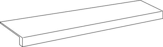 Ступень фронтальная Empire Statuario Scalino Frontale 33x160/Эмпаир Статуарио 33x160 матовая