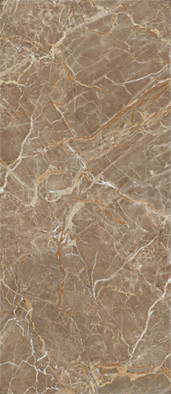 Керамогранит Caravaggio Caramel Lux 3D 120х280 Versace Harmony полированный универсальная плитка 0020815