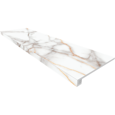 Комплект (Ступень SM03 (33x120) непол. (прямоугол. бортик) без насечек + Подступенок (14,5x120)) 67297