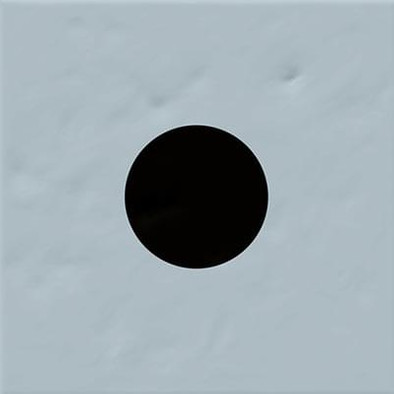Декор Tondo Celeste 20x20 глянцевый керамический