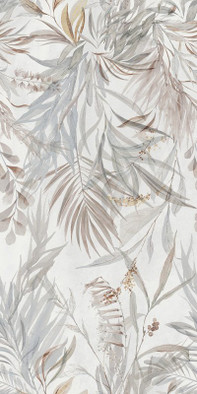 Керамогранит Halima Fleur Blanc Rect. 60х120 Azulejos Benadresa матовый универсальная плитка