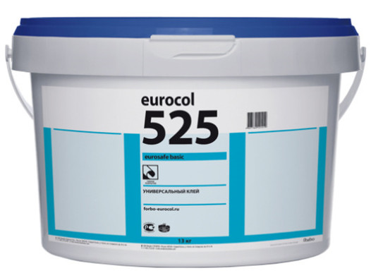 Клей универсальный Forbo Eurocol 525 Eurosafe Basic, 13 кг фото Клей универсальный Forbo Eurocol 525 Eurosafe Basic, 13 кг