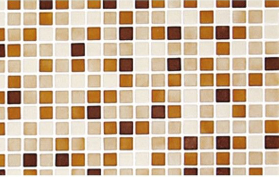 Мозаика Marron - часть 4 2.5x2.5 стекло 31.3х49.5