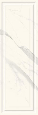 Настенная плитка Morning Bianco Struktura Pol. Paradyz Ceramika 25x75 рельефная (структурированная), глянцевая керамическая 5902610517532