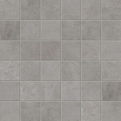 Мозаика Supergres Art Graphite Mosaico 30x30 керамогранит матовая, серый TGM3