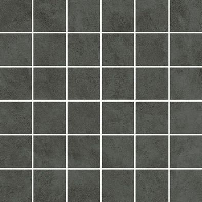 Мозаика Italon Forum Petrol Mosaico керамогранит 30х30 см матовая, черный 610110001414