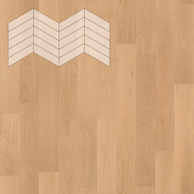 Паркетная доска Lab Arte Chevron Дуб Рустик Бург лак французская елка 400/348х90х14/3/60°