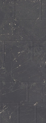 Настенная плитка Marquina Brooklyn Porcelanosa 45x120 матовая, рельефная (структурированная) керамическая