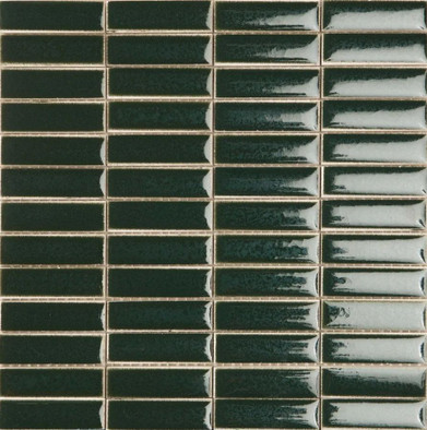 Декор Surface Green Glossy Brick 28.4х29.9 Italon матовый керамический 600110001175