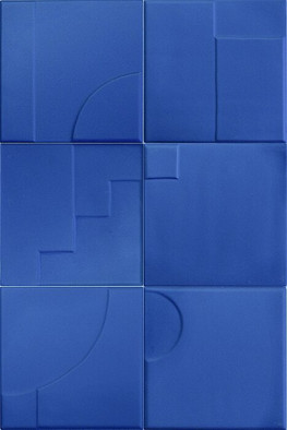 Декор Casbah Decor Mix Indigo 12.5x12.5 Wow Casbah матовый керамический 129491
