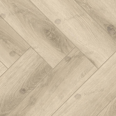 Ламинат Alpine Floor Herringbone 8 Pro LF102-08 Дуб Орлеан 606х101х8 8 мм 33 класс с фаской