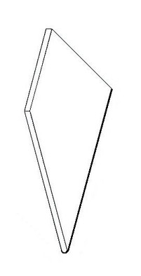 Керамогранит Drift White Round Angolo Esterno Dx / Дрифт Вайт Бортик Закругленный Atlas Concorde 30x60 антискользящий (grip), рельефный (рустикальный) напольный фото Керамогранит Drift White Round Angolo Esterno Dx / Дрифт Вайт Бортик Закругленный Atlas Concorde 30x60 антискользящий (grip), рельефный (рустикальный) напольный