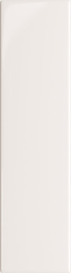 Настенная плитка Masovia Bianco Gloss 7.8х29.8 Tubadzin глянцевая керамическая 5900199263307