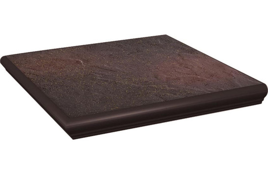 Ступень угловая Semir Rosa Stopnica Narozna Kapinos 33х33 клинкер матовая Paradyz Ceramika Semir Rosa 83833