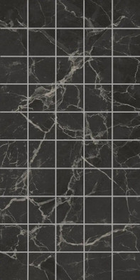 Декор KMD2PTG004BR Чипсет Коррер Чёрный глянцевый обрезной 30x60x0,9 Kerama Marazzi  керамический