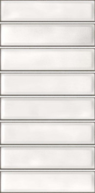 Настенная плитка Alba Blanco 15х30 El Barco глянцевая, рельефная (структурированная) керамическая 78910133