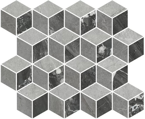 Мозаика T017/48008 Риальто 1 Мозаичный глянцевый керамика 37.5х45 см Kerama Marazzi серый фото Мозаика T017/48008 Риальто 1 Мозаичный глянцевый керамика 37.5х45 см Kerama Marazzi серый