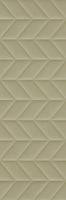 Настенная плитка Flora Verde Str. Spike 3D 30x90 Marazzi Italy матовая, рельефная (структурированная) керамическая MP84